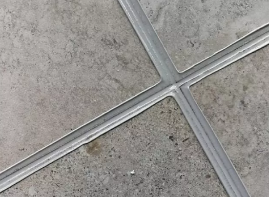 灰色地砖美缝